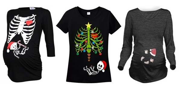Cute Christmas Maternity Tees from $30 Shipped!!