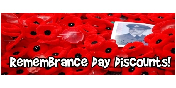 Remembrance Day Coupon Code & Promotion Roundup! (EXPIRED)