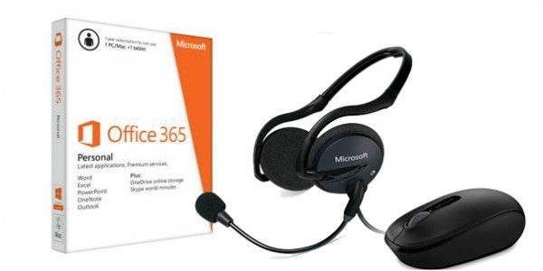 Microsoft Office 365 Personal & Wireless Mouse & PC Headset Was $100 | Now $59 & Free Shipping @ Direct Canada