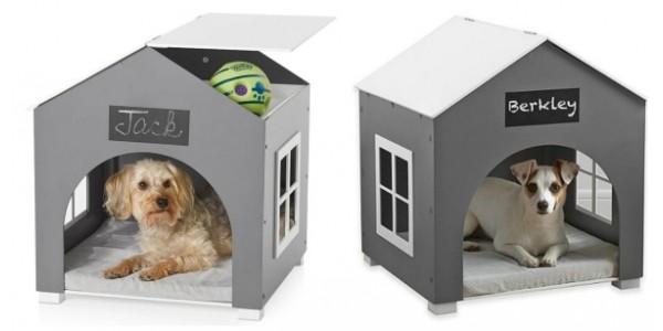 Pawslife Indoor Pet House in White/Grey Now $65 @ Bed, Bath & Beyond