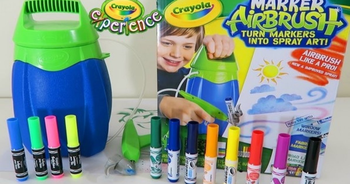 Crayola Marker Airbrush Just 13 (Was 27) Walmart.ca