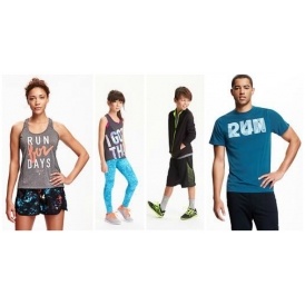 50% off Activewear @ Old Navy