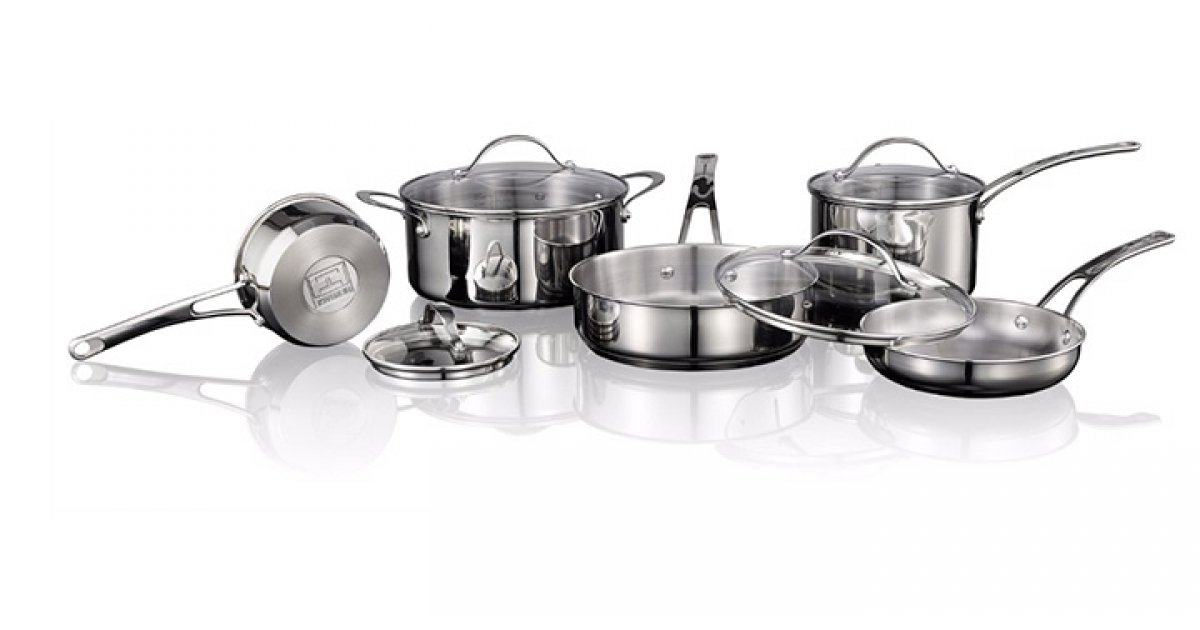 Heritage 9Piece Cookware Set 60 Off Sears Outlet