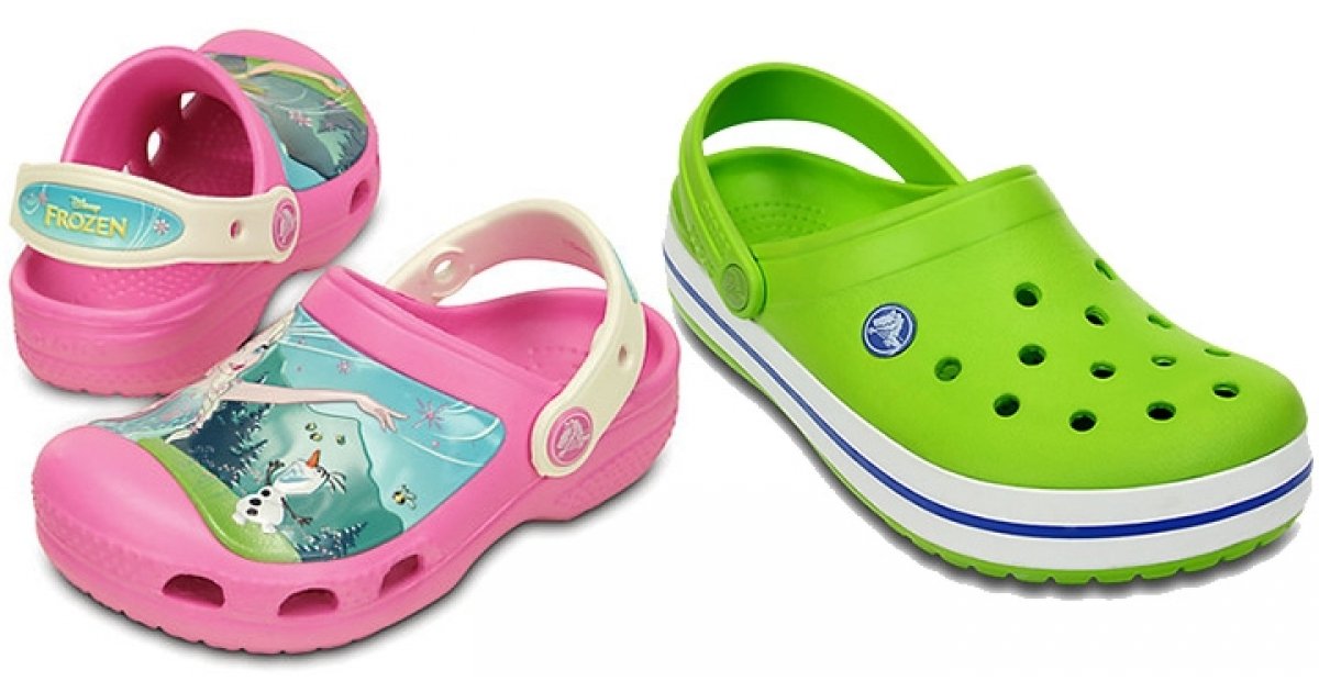 different style crocs