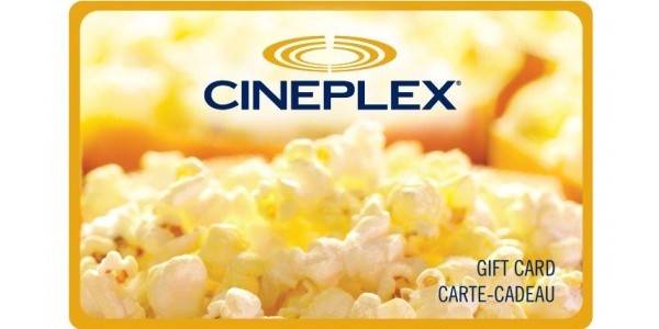 Free Movie Gift Pack With $30 Gift Card Purchase @ Cineplex