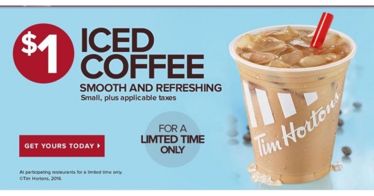 tim hortons mocha iced coffee