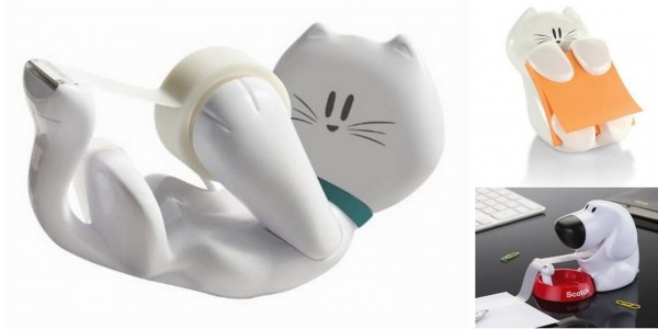 Cat Lovers Unite! $7.50 Cat Desk Accessories @ Amazon.ca - Reg. $15