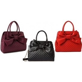 Quilted Satchel Now $34 Shipped