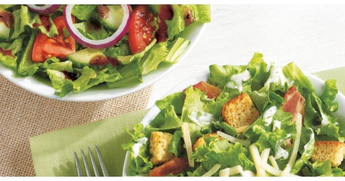 Free Salad With Your Lunch Tim Hortons