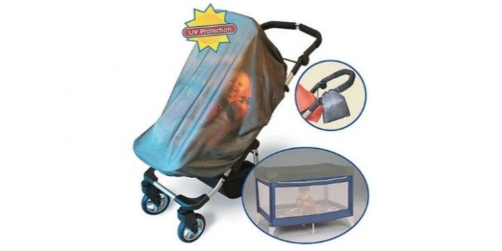Baby Rain Cover Jolly Jumper Weathershield - Clear Stroller Rain Cover & Wind Protection Weather Protection Cover