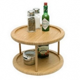 Organize Kitchen! 2-Tier Turntable $20!
