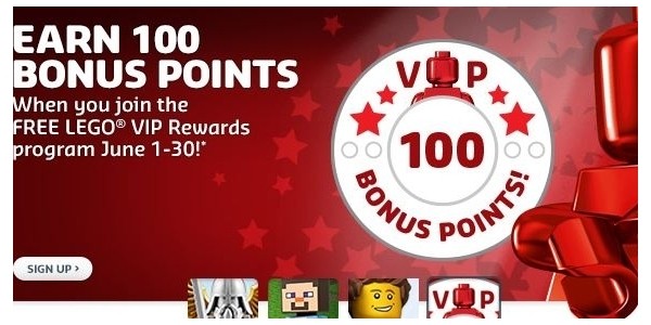 Wow! LEGO $5 Value, With New VIP Rewards Signup + Free Ship Over $35 Min. + Free LEGO Gift W/Purchase Over $75 @ The LEGO Store Canada