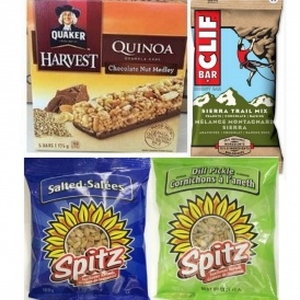 RECALL-Quaker Quinoa + Spitz + Clif Bars