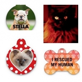 Photo Pet ID Tag,$4.99 USD Total@ Shutterfly