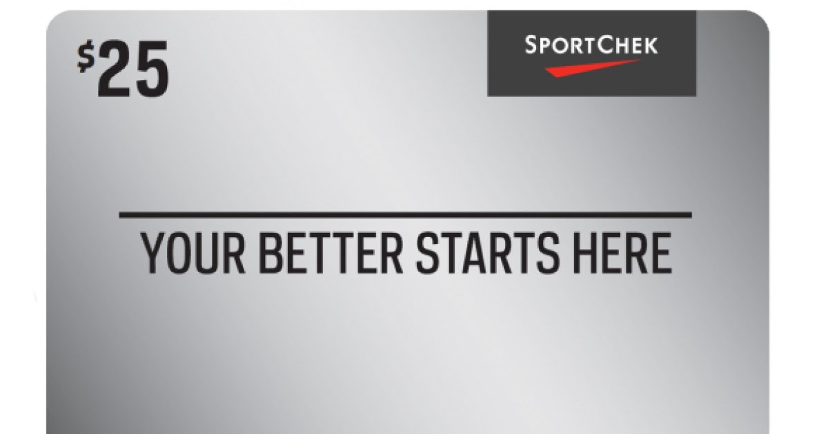 20 Off Sport Chek Gift Cards Shopper's Drug Mart