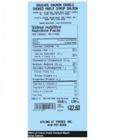 RECALL! Atkins&Frères SmokedMapleSyrupSalmon