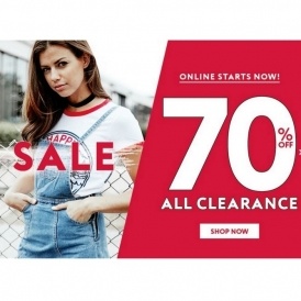 70% Off Clearance items @ Urban Planet!