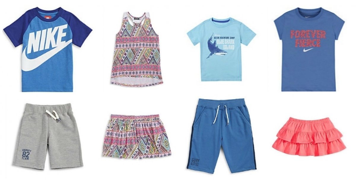 Kids' Summer Clothing Clearance with Tops from 3.89 Hudson's Bay
