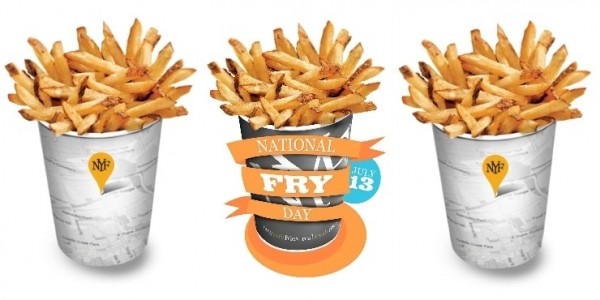 Free Fries On National Fry Day @ New York Fries Canada