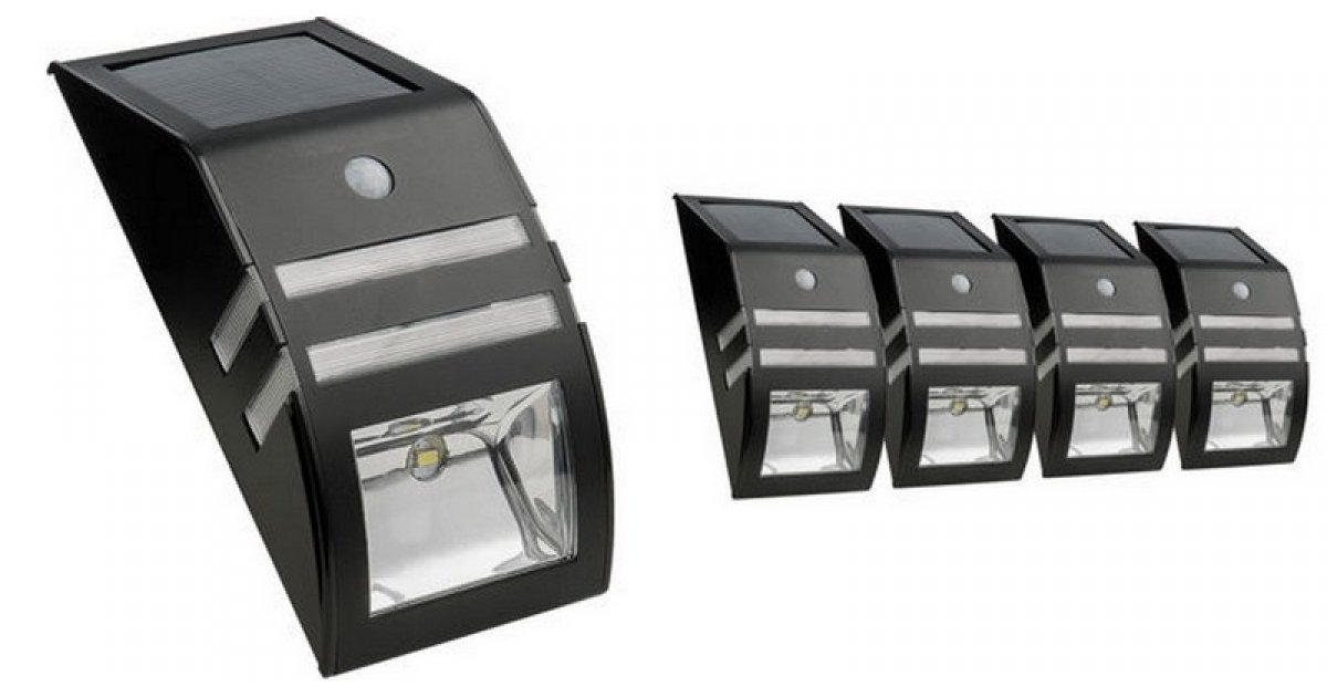 Solar Security Lights 4 Pack, 46.99 Includes Free Shipping Costco.ca