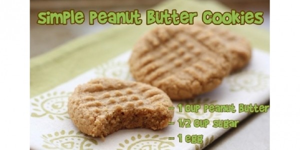 Easiest Peanut Butter Cookie Recipe Ever