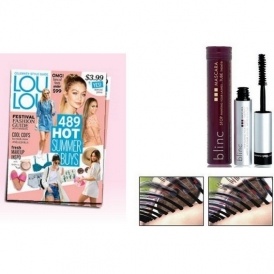 Lou Lou Magazine Sub. = Free Blinc Mascara