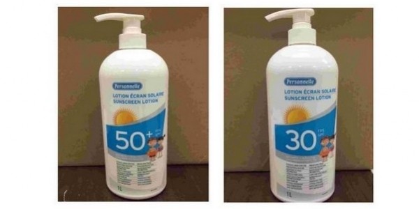 RECALL - Jean Coutu Personnelle Sunscreen, Microbial Contamination