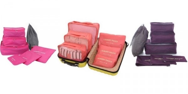 Entire Packing Cube Set W/Laundry Bags, $17.99 @ Amazon.ca