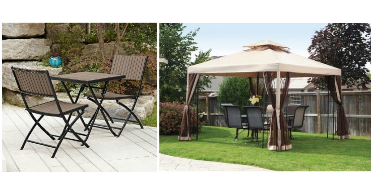 Patio Sets, Gazebos, Umbrellas Clearance Priced @ Walmart