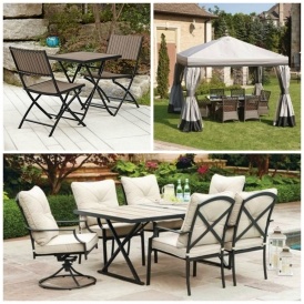 Patio Sets, Gazebos, Umbrellas Clearance Priced @ Walmart