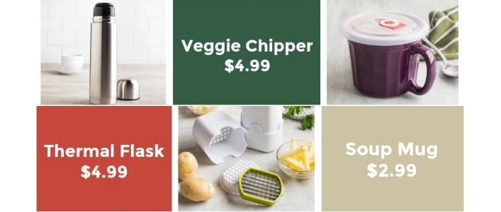 Lunch Box Essentials From $2