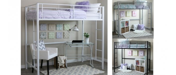 Best Loft Bed For School, $243.99