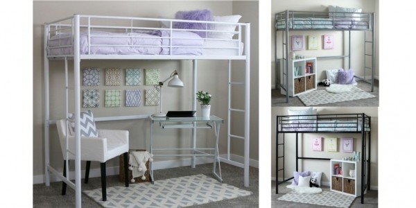 Metal Loft Bed, $243.99 W/Free Shipping @ Wayfair.ca