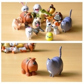 The Secret Life Of Pets Mini Toy Set $20.98