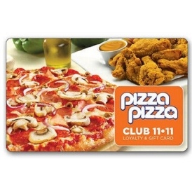 $20 for a $25 Pizza Pizza Gift Card