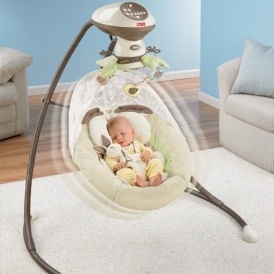 My Little Snugabunny Swing $100 @ Amazon