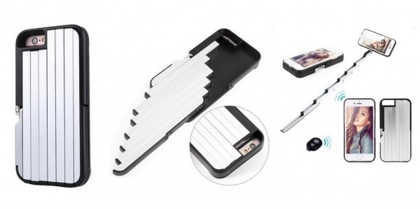 Dual Purpose iPhone Case/Retractable Selfie Stick $26 @ Amazon.ca Marketplace