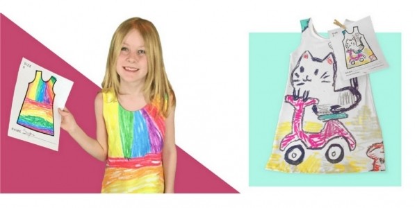Picture This! Your Child's Artwork On A Dress