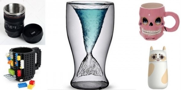 From $10 each incl. shipping - A Glass or Mug for Every Day of the Week @ TwinkleDeals