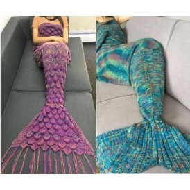 Mermaid Tail Blankets $10 and up