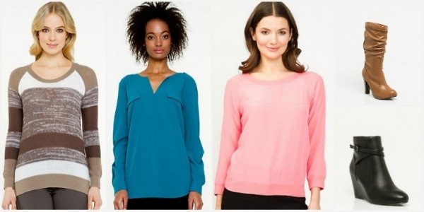 $5 Tops + Shoes & Bags from $20 @ Le Chateau