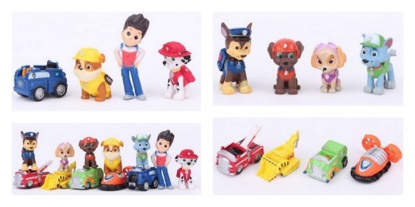 Paw Patrol 12 pc. set $4.69 incl. shipping @ AliExpress (EXPIRED)