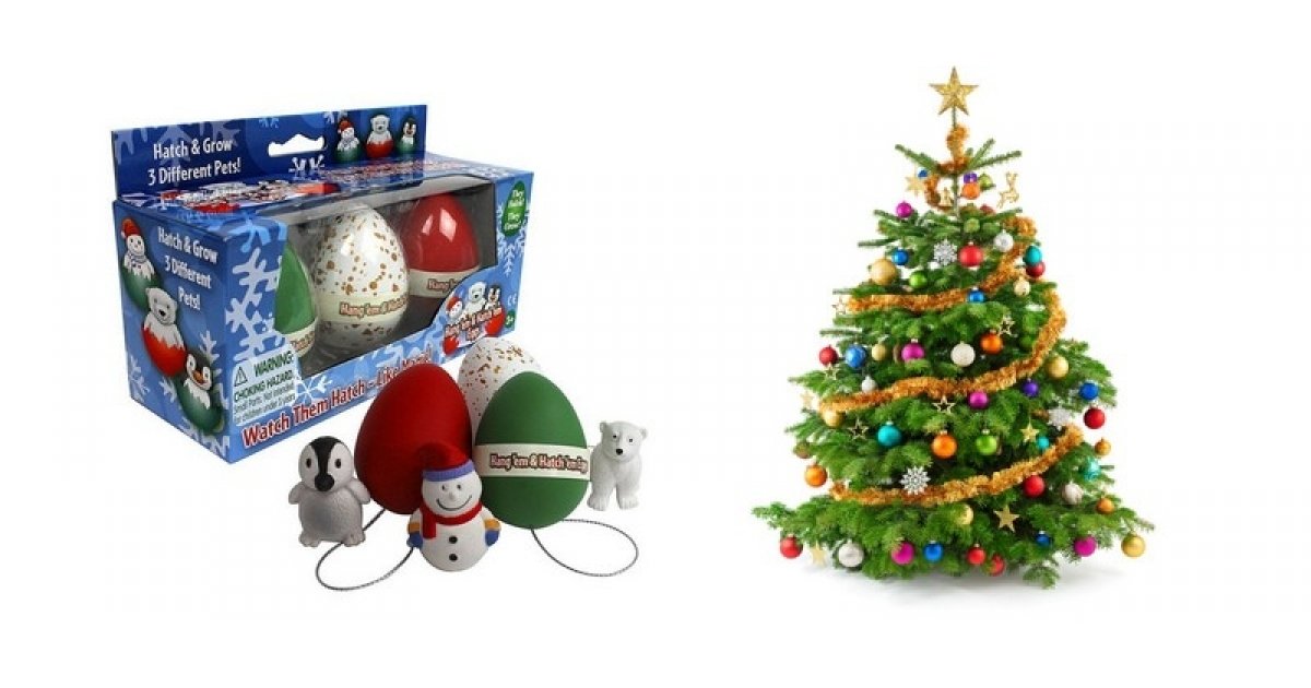 Hang 'Em and Hatch 'Em Christmas Eggs 22.95 Amazon.ca