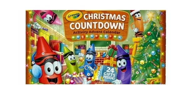Get A Crayola Christmas Countdown Advent Calendar For Your Mini Artist!