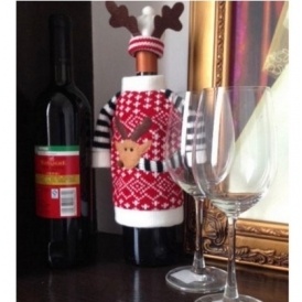 Christmas Sweater and Toque Set for Wine $3