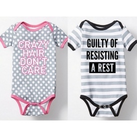 Belly Laughs Bodysuits for Babies