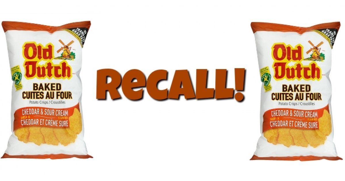 RECALL Old Dutch Brand Chips Due To Salmonella