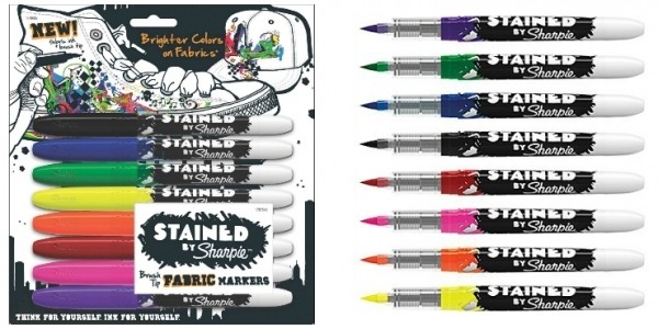 Sharpie Stained Permanent Fabric Markers $11.98 @ Amazon Canada