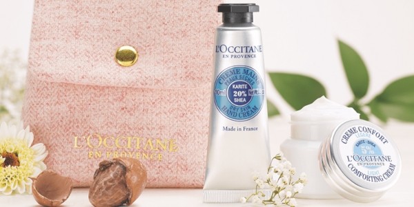 FREE L'Occitane Shea Hand Cream & Face Cream