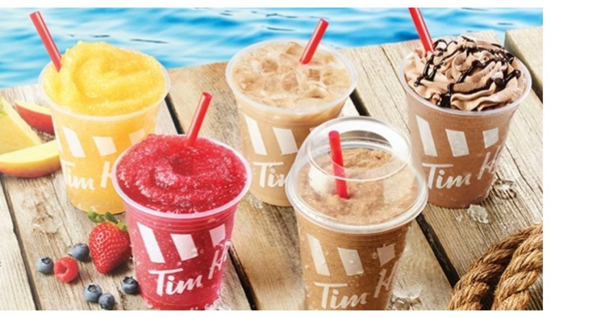 99¢ Summer Drinks Are Back Tim Hortons